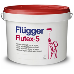 41841 Краска Flugger Flutex 5 для стен, для потолка 2.8 л
