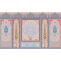 Arabian-magic-Color-3 Фреска Affresco Цветариум