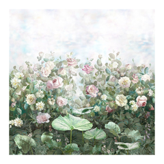 Rose-garden-Color-3 Фреска Affresco Цветариум