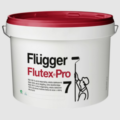 30812-48292 Краска Flugger Flutex Pro 7 для потолка, для стен 9.1 л