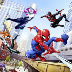 4-4027-Spider-Man-Friendly-Neighbours Фотообои Komar Disney x