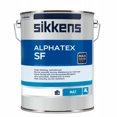 5257141 Краска Sikkens Alphatex SF для стен и потолков 4.8 л
