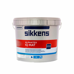 5382402 Краска Sikkens Alphatex IQ Mat для стен и потолков 4.65 л