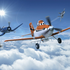 8-465-Planes-Above-the-Clouds Фотообои Komar Disney x