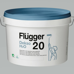 Краска Flugger Dekso H2O 20 для стен, для влажных помещений 0.7 л
