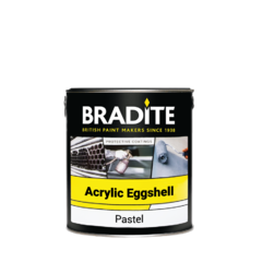 PAEP25 Краска Bradite Acrylic Eggshell для кухни и ванной 2.5 л