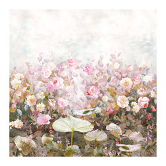 Rose-garden-Color-2 Фреска Affresco Цветариум
